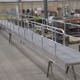 Aluminum Catwalk with Removable Handrail