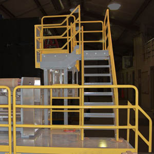 Custom Steel Equipment and Operator Platform