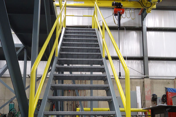 Fabrication and Design - Steel Stair